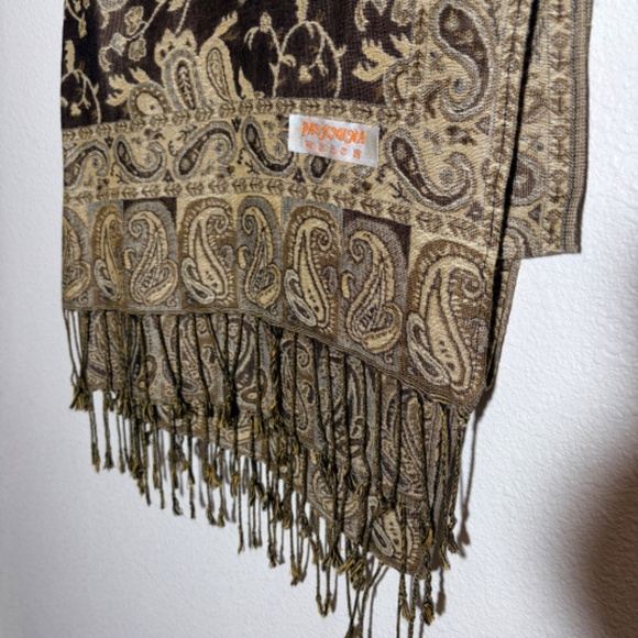 Pashmina Wrap Shawl Scarf ONE SIZE - Picture 4 of 4